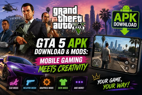 GTA 5 APK Download & Mods: Mobile Gaming Meets Creativity
