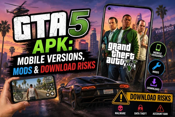 GTA 5 APK: Mobile Versions, Mods & Download Risks