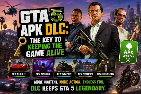 GTA 5 APK DLC: The Key to Keeping the Game Alive