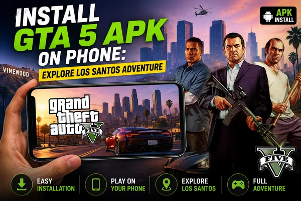 Install GTA 5 APK on Phone: Explore Los Santos Adventure